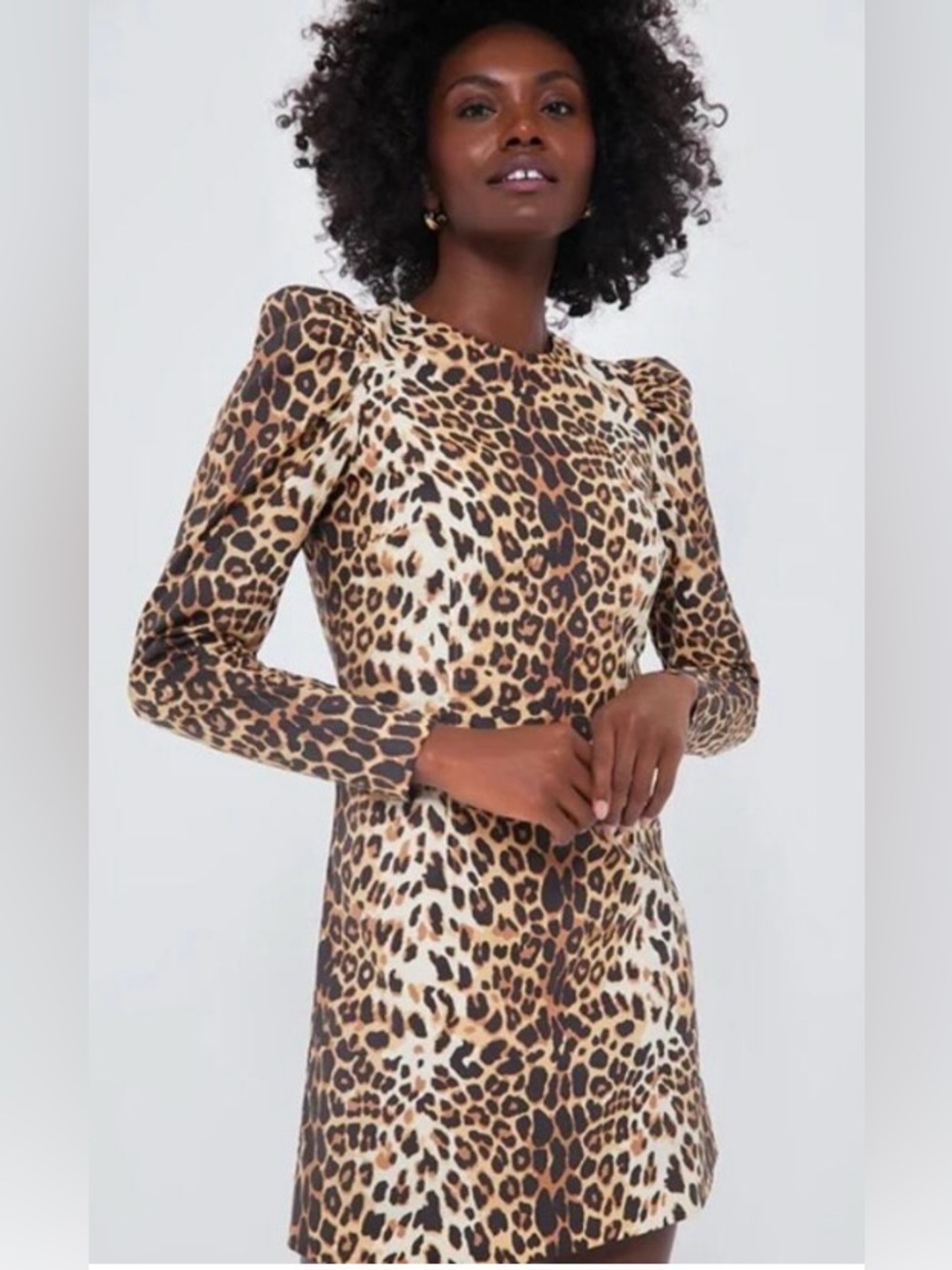 Tuckernuck Leopard Print Mini Dress NWT